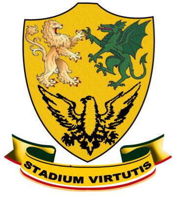 Michael University coat of arms — Stadium Virtutis